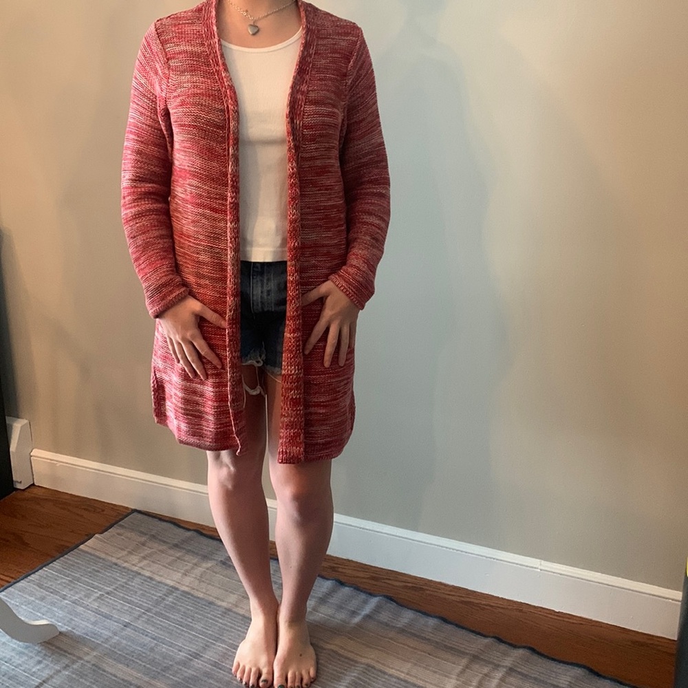 Womens long cardigan sweater